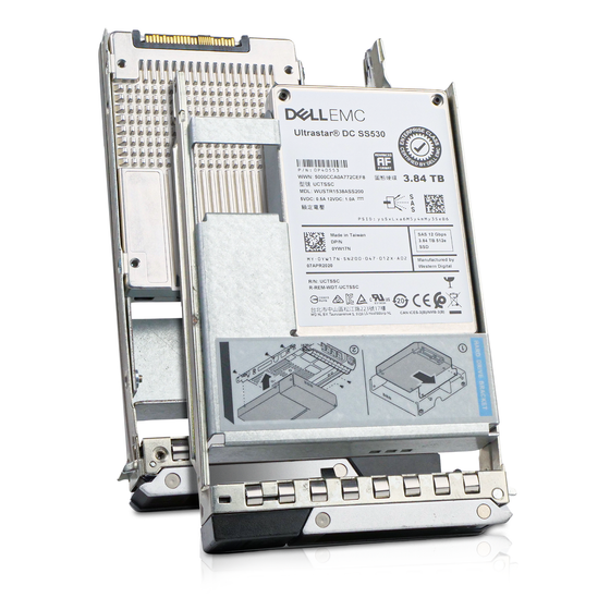 Dell G14 0YW17N 3.84TB 1 DWPD SAS 12Gb/s 512e 3D TLC Hybrid 3.5" SSD, Combine View