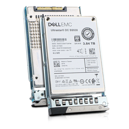 Dell G14 0YW17N 3.84TB 1 DWPD SAS 12Gb/s 512e 3D TLC 2.5in Refurbished SSD