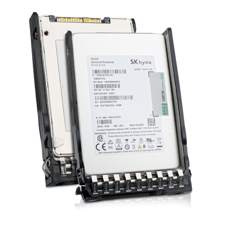 HP Generation 11 VK007680KWWFQ P11534-004 7.68TB PCIe Gen 3.0 x4 4GB/s 3D TLC U.2 NVMe 2.5" SSD, Combine View