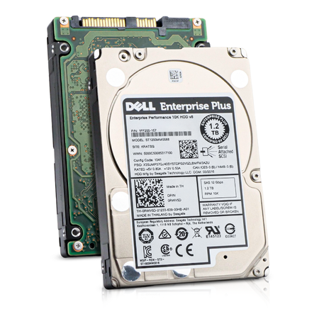Dell/Seagate v8 ST1200MM0088 1.2TB 10K RPM SAS 12Gb/s 512n 128MB 2.5in Refurbished HDD