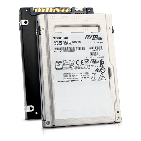 Toshiba KCM5XRUG7T68 7.68TB NVMe PCIe 2.5" SSD, Combine View
