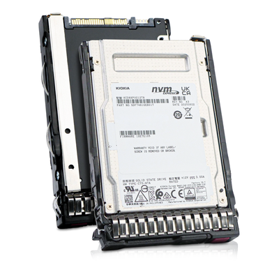 Kioxia CD8P-V KCD8XPUG12T8 12.8TB 3 DWPD PCIe Gen 5.0 x4 16GB/s 3D TLC U.3 NVMe 2.5in Mixed Use SSD in HP Gen11 Tray - Comparable to P26417-001