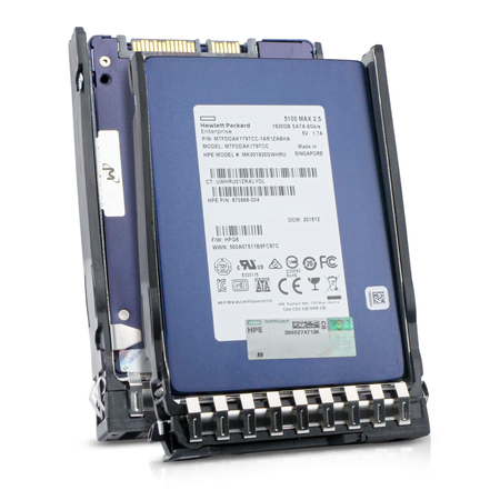 HP MK001920GWHRU 870668-004  1.92TB SATA 6Gb/s 2.5" SSD, Combine View