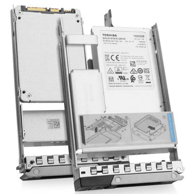 Dell G14 0KJR1M 1.92TB 0.6 DWPD SATA SATA 3D TLC Hybrid 3.5in Refurbished SSD, combine