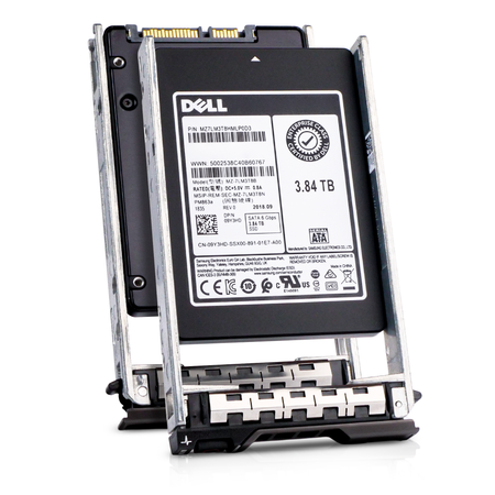Dell G13 09Y3HD 3.84TB 1.3 DWPD SATA 6Gb/s 3D TLC 2.5in Refurbished SSD