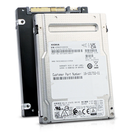 Kioxia PM6-V KPM6XVUG800G 800GB 3 DWPD SAS-4 24Gb/s 3D TLC 2.5in SSD