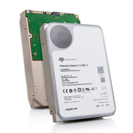 Seagate Exos X12 ST12000NM0117 12TB 7.2K RPM SATA 6Gb/s 512e 256MB 3.5" HDD