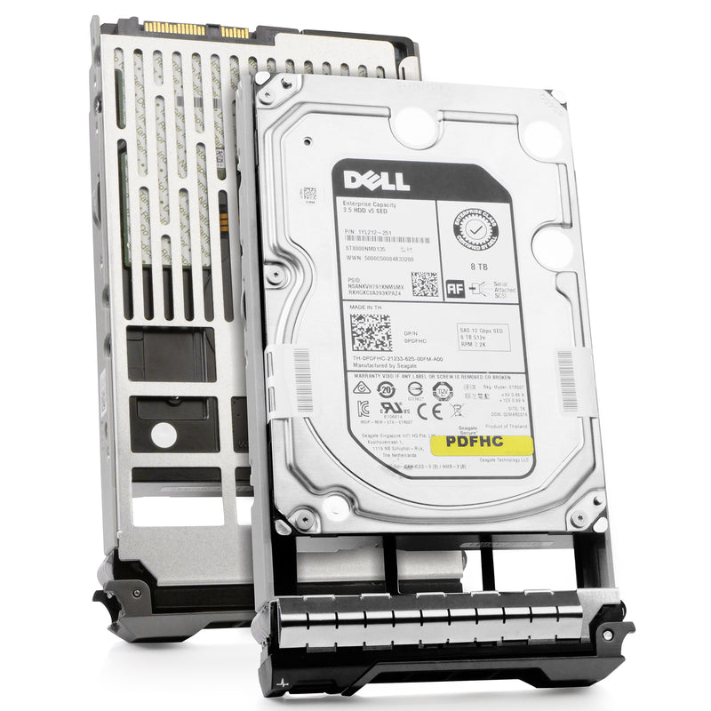 Dell G13 0PDFHC 8TB 7.2K RPM SAS 12Gb/s 512e 256MB 3.5in HDD