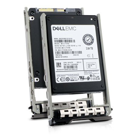 Dell G13 05Y4TP 3.84TB 1 DWPD SAS 12Gb/s 3D TLC 2.5in Refurbished SSD