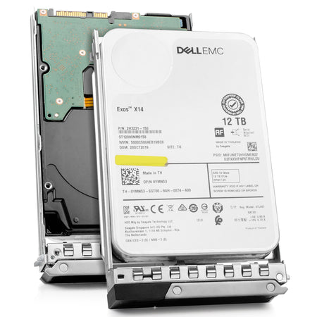 Dell G14 0YMN53 12TB 7.2K RPM SAS 12Gb/s 512e 256MB 3.5in Refurbished HDD