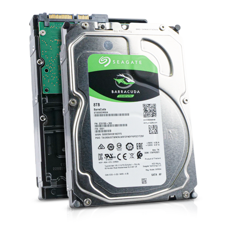 Seagate Barracuda ST8000DM004 8TB 5.4K RPM SATA 6Gb/s 256MB 3.5" HDD
