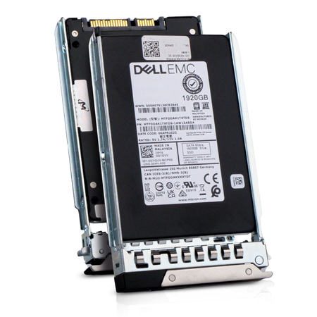Dell G14 0GYGVV 1.92TB 1.5 DWPD SATA 6Gb/s 3D TLC 512e 2.5in SSD