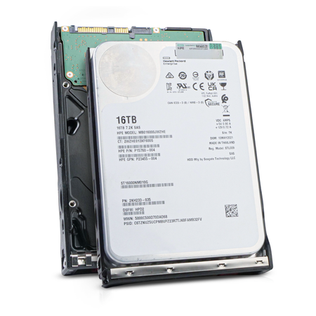 HP Generation 11 MB016000JWZHE P15760-004 16TB 7.2K RPM SAS 12Gb/s 512e 256MB 3.5in Refurbished HDD