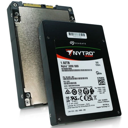 Seagate Nytro 3350 XS1920SE70055 1.92TB 1 DWPD SAS 12Gb/s 3D TLC 2.5in Solid State Drive