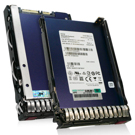 HP Generation 8 MK000960GWEZK 960GB SATA 6Gb/s 3D TLC 2.5in Refurbished SSD