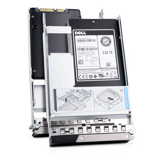 Dell G14 09Y3HD 3.84TB 1.3 DWPD SATA 6Gb/s 3D TLC Hybrid 3.5in Refurbished SSD