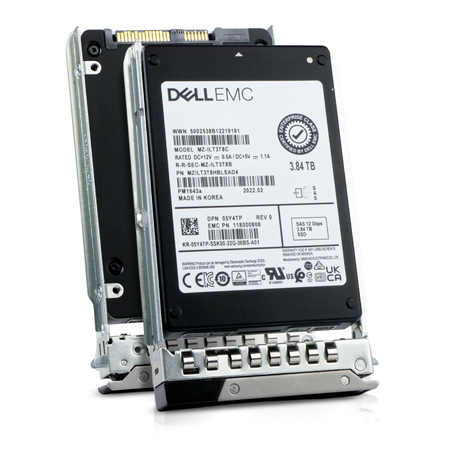 Dell G14 05Y4TP 3.84TB 1 DWPD SAS 12Gb/s 3D TLC 2.5in Refurbished SSD