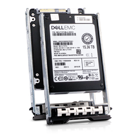 Dell G13 118000659 15.36TB 1 DWPD SAS 12Gb/s 3D TLC 2.5in Refurbished SSD