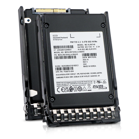 HP MZXLR6T4HALA-000H3 P36975-004 6.4TB U.3 PCIe NVMe 2.5" SSD, Combine View