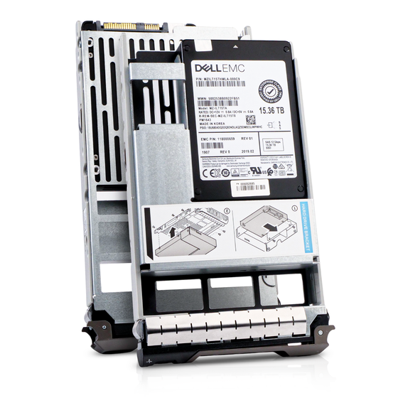 Dell G13 118000659 15.36TB 1 DWPD SAS 12Gb/s 3D TLC Hybrid 3.5in Refurbished SSD