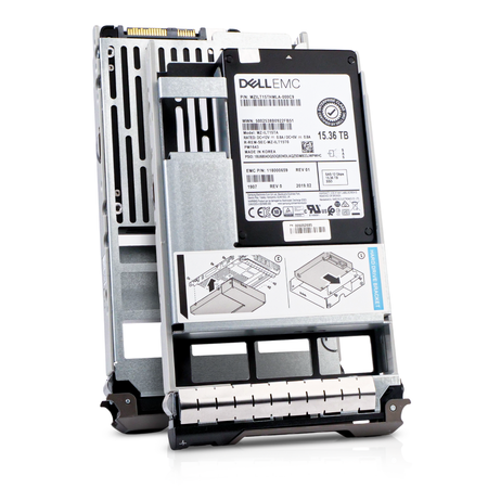 Dell G13 118000659 15.36TB 1 DWPD SAS 12Gb/s 3D TLC Hybrid 3.5in Refurbished SSD