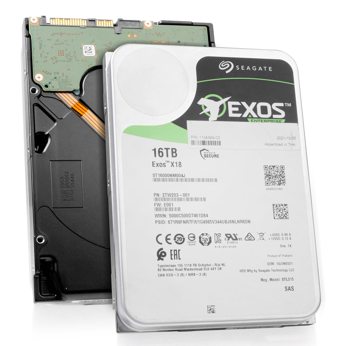 Seagate Exos X18 ST16000NM004J 16TB SAS 3.5