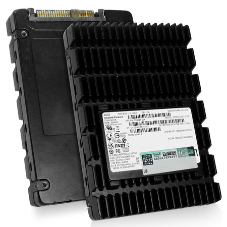 HP/Micron 7500 MAX MTFDKCC6T4TGQ 6.4TB PCIe Gen 4.0 x4 8GB/s 3D TLC U.3 NVMe 2.5in Refurbished SSD