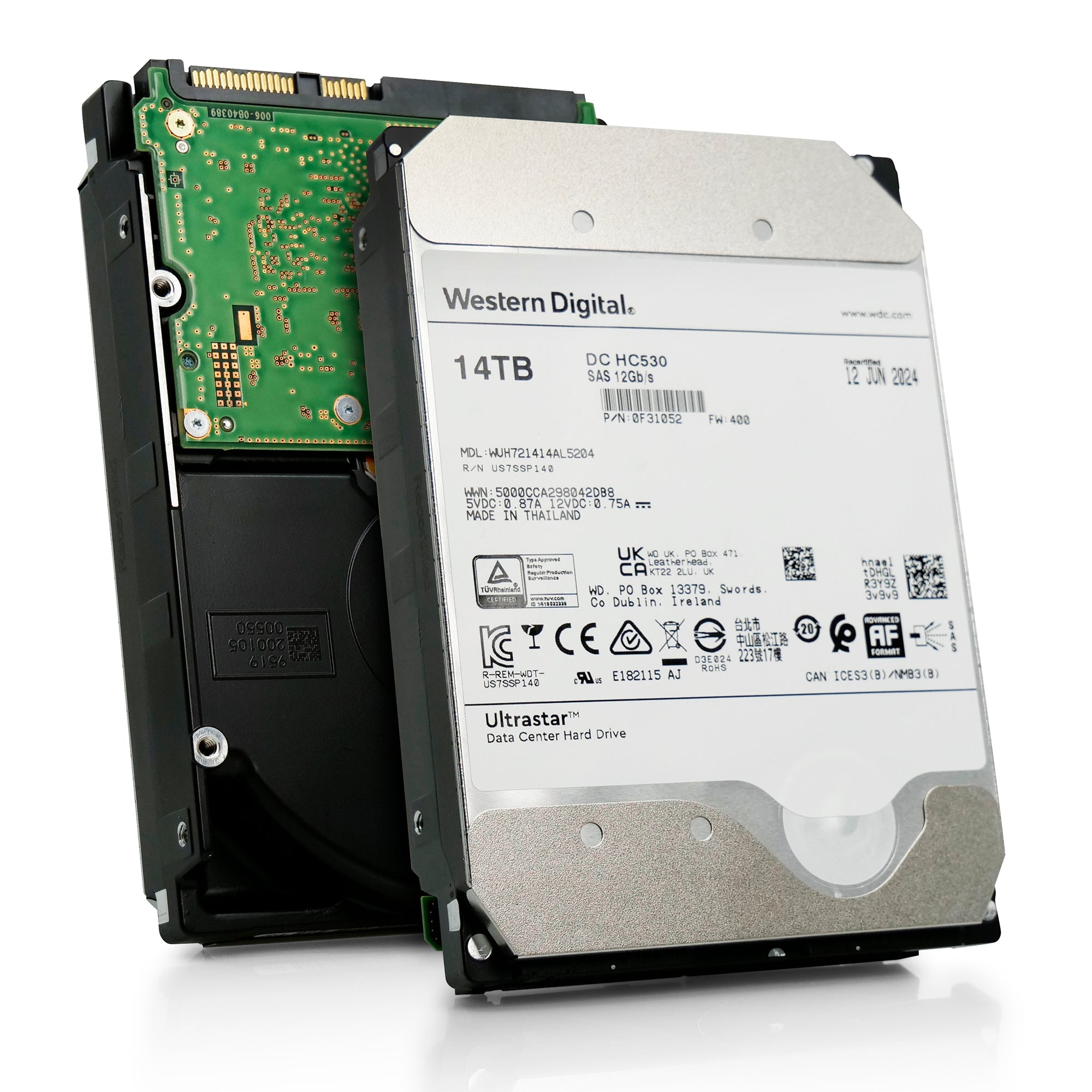 WUH721414AL5204 WD ULTRASTAR DC HC530 HDD 14TB 7.2K SAS 12G 3.5 - Foto 13