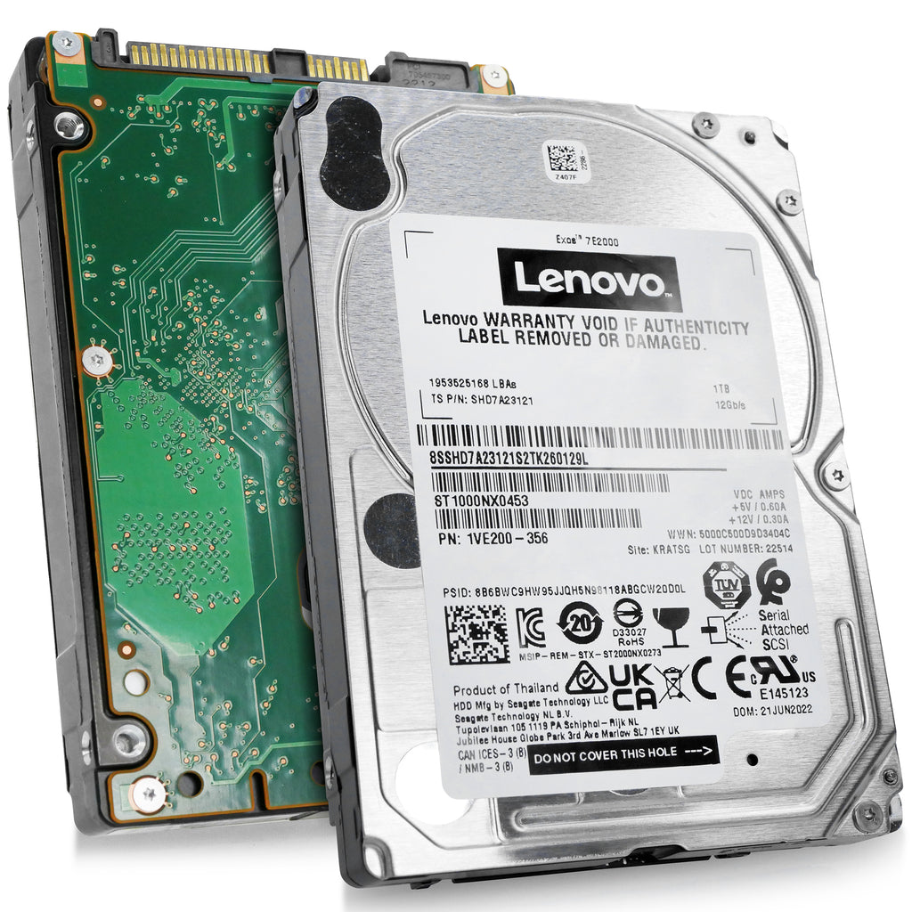 Seagate/Lenovo Exos 7E2000 ST1000NX0453 1TB SAS 2.5