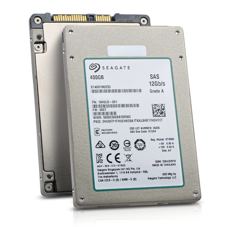 Seagate Nytro 1200.2 ST400FM0233 400GB 10 DWPD SAS 12Gb/s eMLC 2.5in Recertified SSD