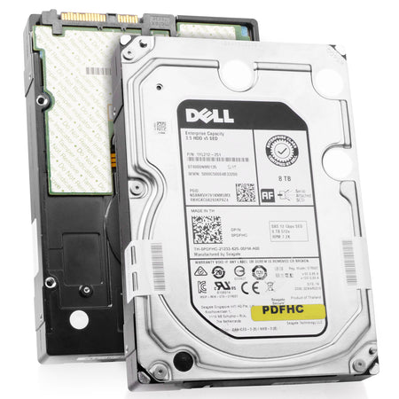 Dell/Seagate Exos 7E8 ST8000NM0135 8TB 7.2K RPM SAS 12Gb/s 512e 256MB 3.5in HDD