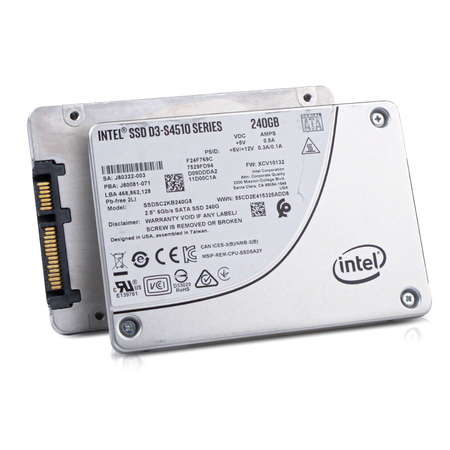 Intel D3-S4510 SSDSC2KB240G8 240GB 2 DWPD SATA 6Gb/s 3D TLC 2.5in Refurbished SSD