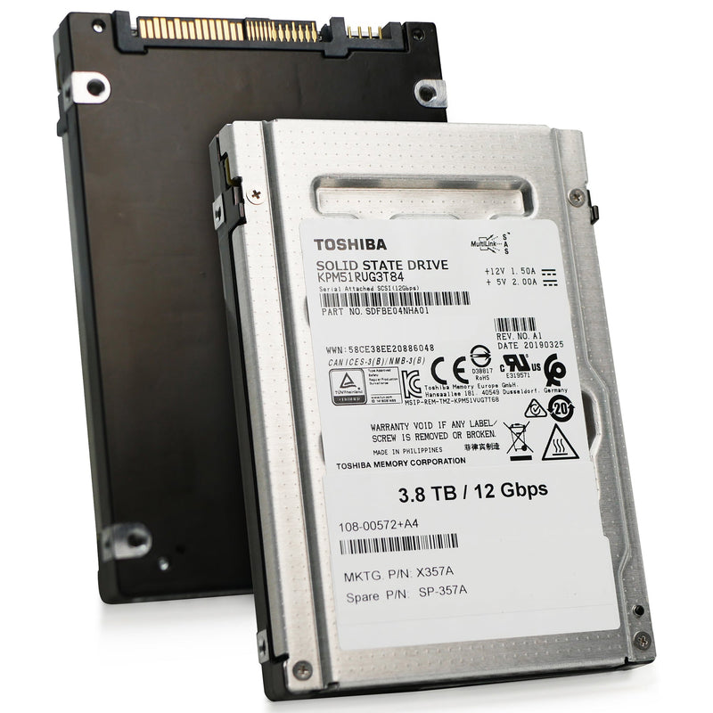 Toshiba KPM51RUG3T84 3.84TB SAS 12Gb/s 2.5" SSD