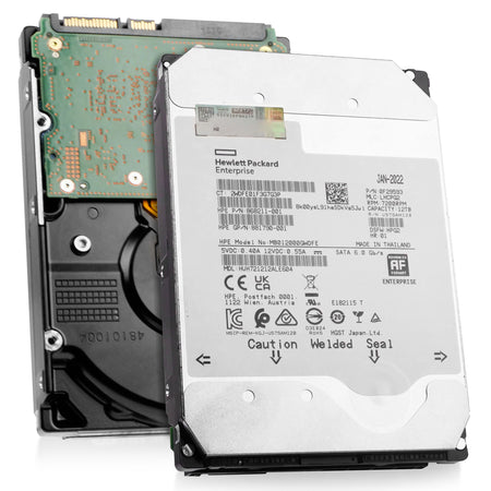 HP/Western Digital Ultrastar DC HC520 HUH721212ALE604 0F29593 12TB 7.2K RPM SATA 6Gb/s 512e 3.5in Refurbished HDD, combine view