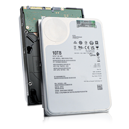 HP/Seagate Exos X18 ST10000NM015G 10TB 7.2K RPM SAS 12Gb/s 512e 256MB 3.5" HDD, Combine View