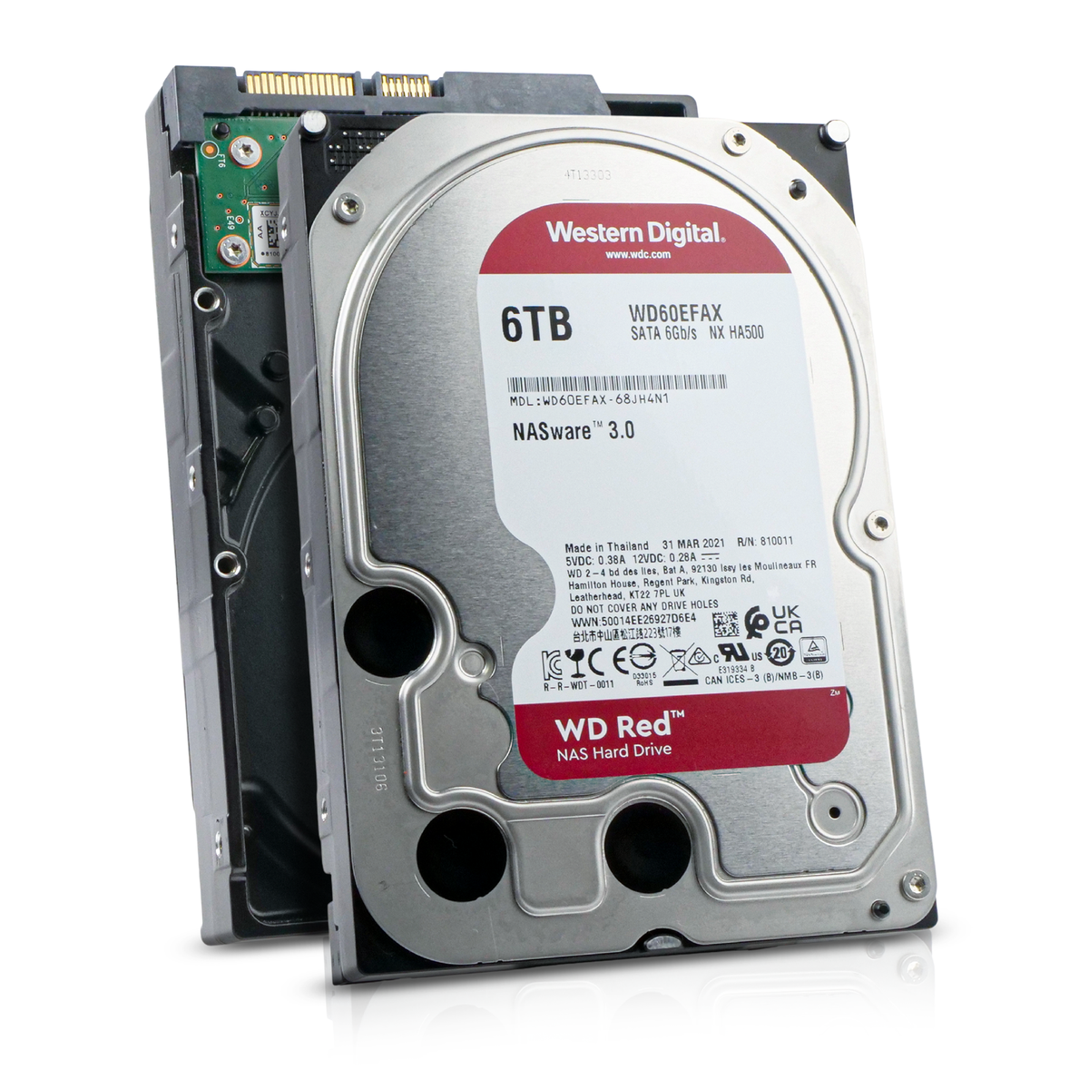 Western Digital Red NX HA500 WD60EFAX 68JH4N1 6TB SATA 3.5