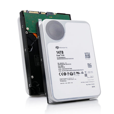 Seagate Exos X16 ST14000NM000G 14TB 7.2K RPM SATA 6Gb/s 512e 3.5in Hard Drive