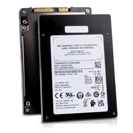 Seagate Nytro 3350 XS3840SE70055 3.84TB 1 DWPD SAS 12Gb/s 3D eTLC 2.5in IBM SSD