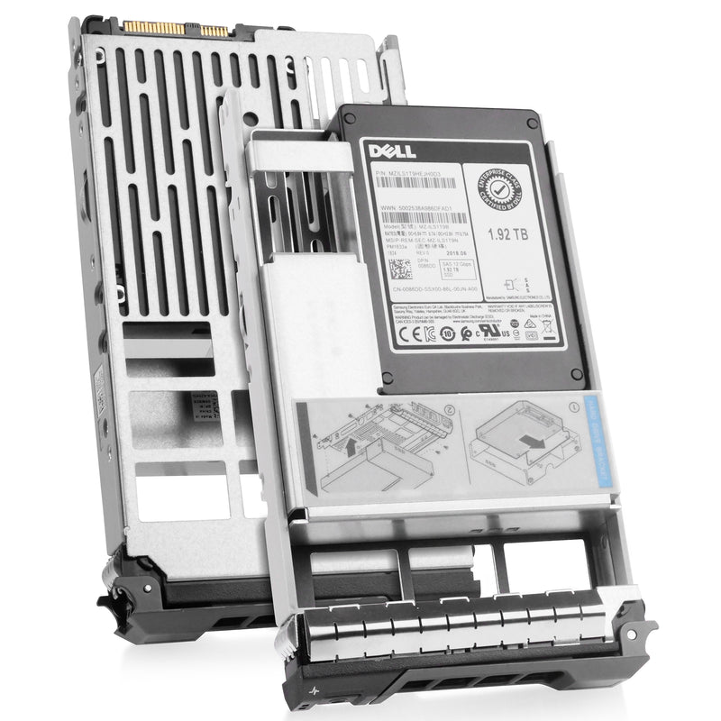 Dell G13 0086DD 1.92TB 1 DWPD SAS 12Gb/s 3D TLC V-NAND Hybrid 3.5in Refurbished SSD, combine view