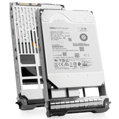 Dell G13 0HNHWC 16TB 7.2K RPM SAS 12Gb/s 512e 3.5in Hard Drive, combine angled view
