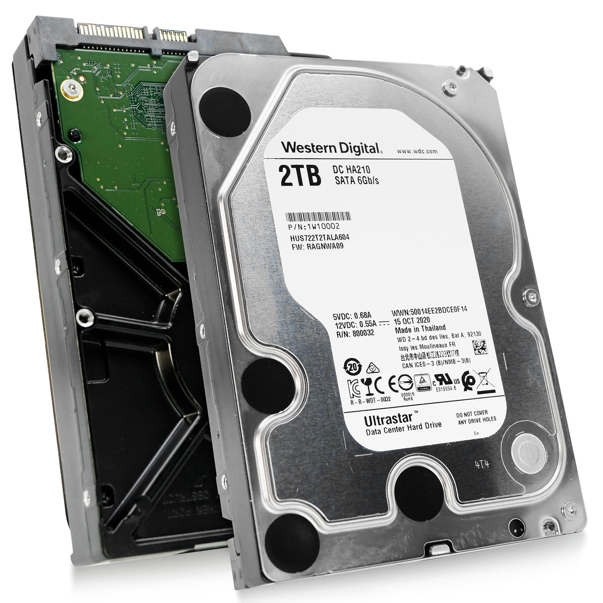 Western Digital Ultrastar DC HA210 HUS722T2TALA604 2TB SATA 3.5