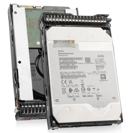 HP Generation 8 MB012000GWDFE 868211-001 12TB 7.2K RPM SATA 6Gb/s 512e 3.5in Refurbished HDD, combine view