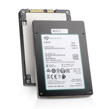 Seagate Nytro 3131 XS3840TE70004 3.84TB 0.8 DWPD SAS Dual 12Gb/s 3D eTLC 2.5in Recertified SSD