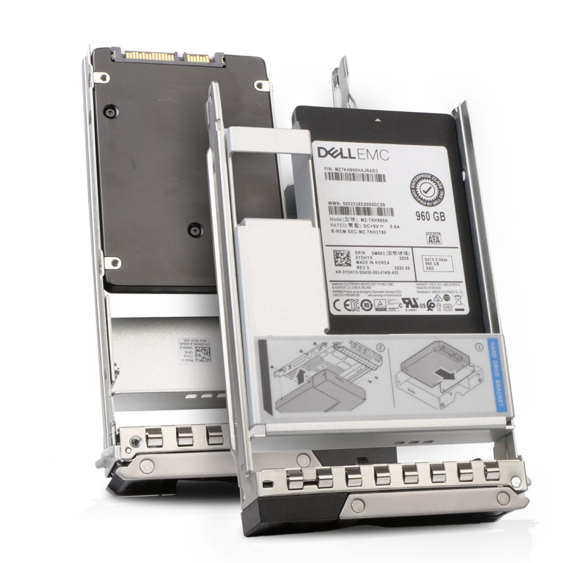 Dell G14 0YDHYX 960GB 3 DPWD SATA 6Gb/s MLC Mixed-Used Hybrid 3.5in Refurbished SSD