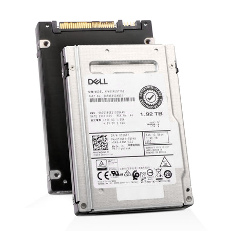 Kioxia/Dell PM5-R KPM5XRUG1T92 1.92TB 1 DWPD SAS 12Gb/s Read Intensive 3D TLC 2.5in Refurbished SSD