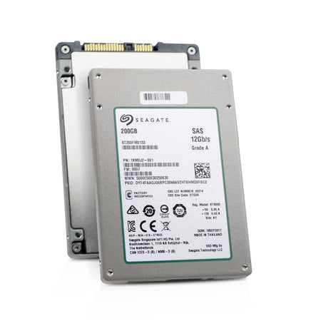 Seagate 1200.2 ST200FM0133 200GB 25 DWPD SAS Dual 12Gb/s eMLC 2.5in Recertified SSD