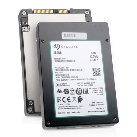 Seagate Nytro 3331 XS960SE70004 960GB 1 DWPD SAS 12Gb/s 2.5" Dual Port Manufacturer Recertified SSD