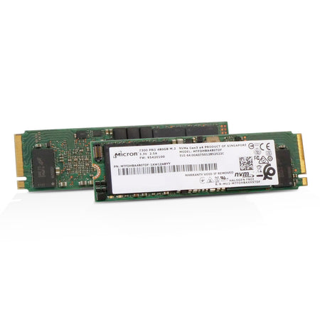 Micron 7300 PRO MTFDHBA480TDF 480GB 1 DWPD PCIe Gen 3.0 x4 4GB/s 3D TLC NVMe M.2 2280 Refurbished SSD