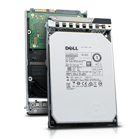 Dell G14 043V7V 8TB 7.2K RPM SAS 12Gb/s 512e 128 MB 3.5in Refurbished HDD