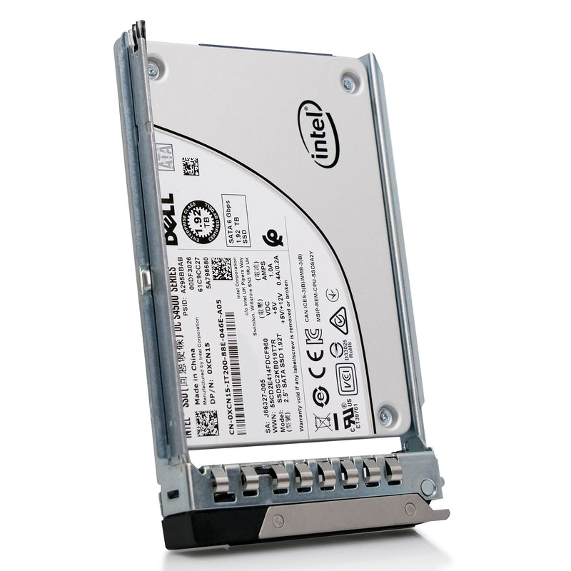 Dell G14 0XCN15 1.92TB 1.76 DWPD SATA 6Gb/s 3D TLC 2.5in Solid State Drive